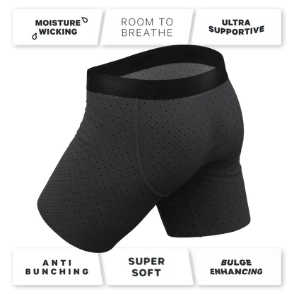 The Diamond Dog | Micro Diamonds Ball Hammock® Boxer - Long Leg