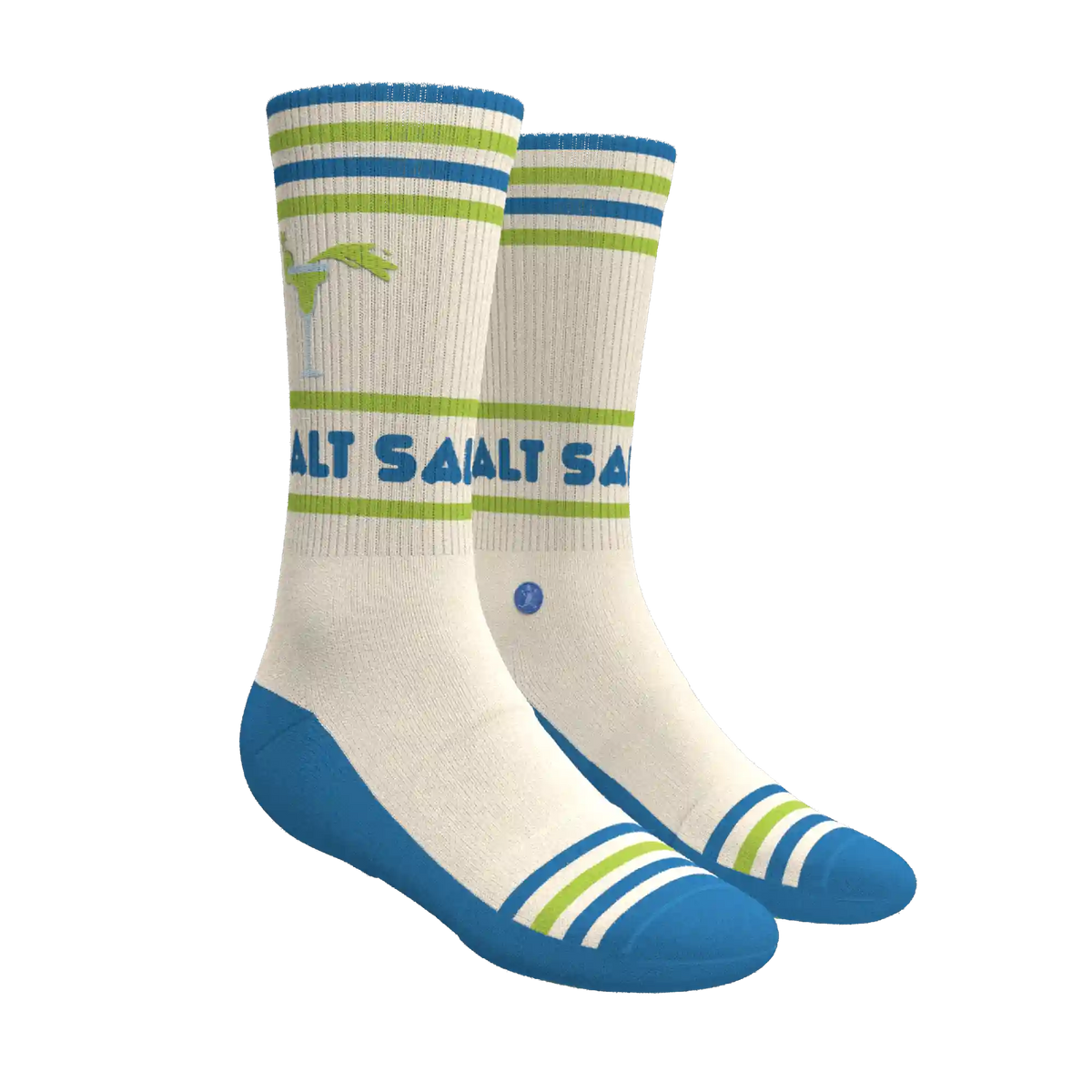 The Cocktail Hour | Shinesty x Margaritaville® Heel Hammock™ Crew Socks