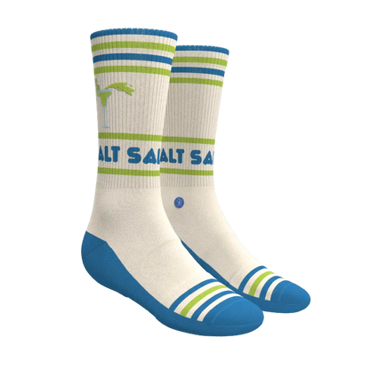 The Cocktail Hour | Shinesty x Margaritaville® Heel Hammock™ Crew Socks