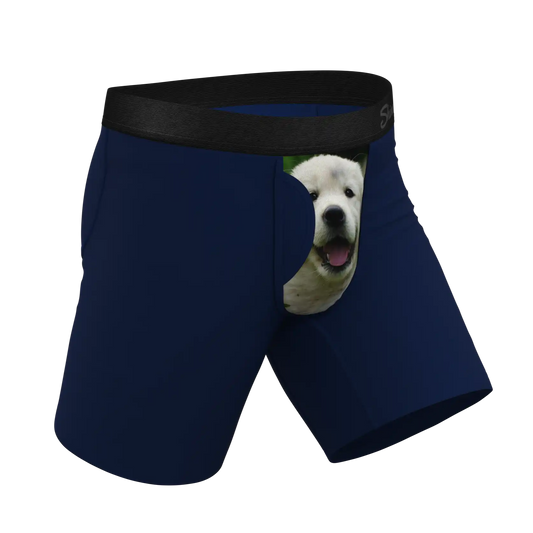 The Puppy Love | Puppy Ball Hammock® Boxer - Long Leg