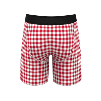 The Hot Diggity | Corn Dog Ball Hammock® Boxer - Long Leg
