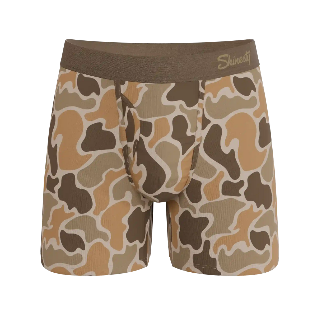 The Out Of Sight | Light Duck Camo Ball Hammock® Pouch Underwear With Fly