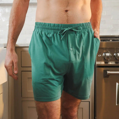 The Curacao | Teal SleepDeep™ Men’s Pajama Shorts
