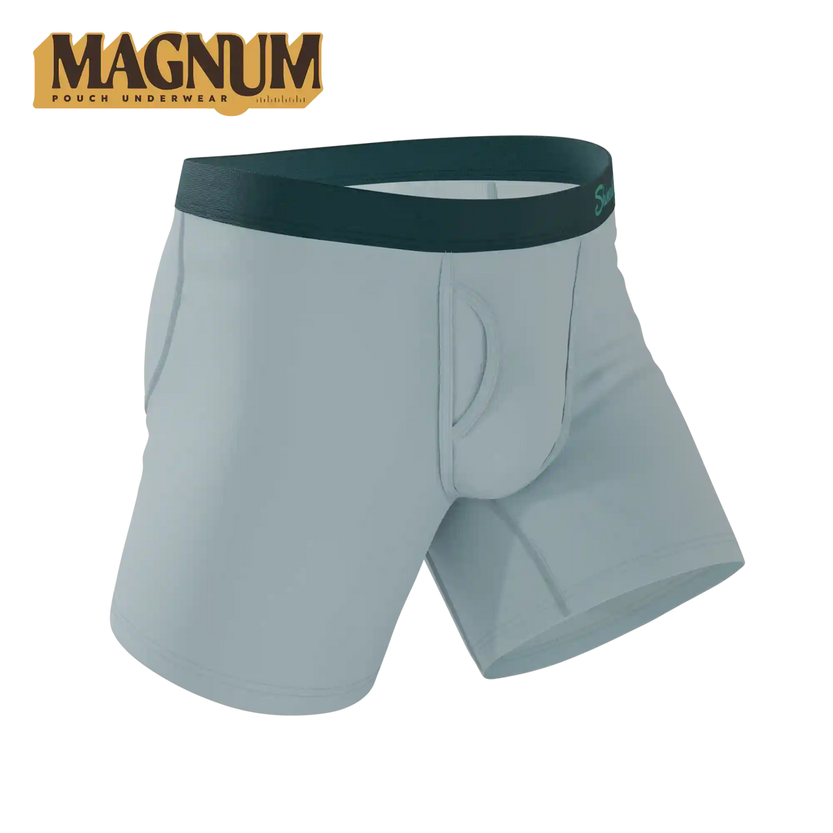 The Dry Ice | Muted Steel Blue Ball Hammock® Magnum Big Pouch Underwear