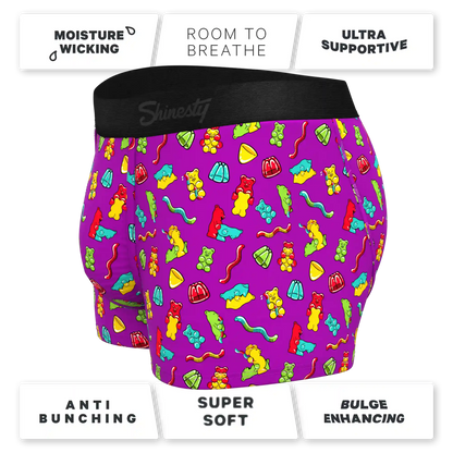 The Naughty Bears | Gummy Bear Ball Hammock® Pouch Trunks Underwear