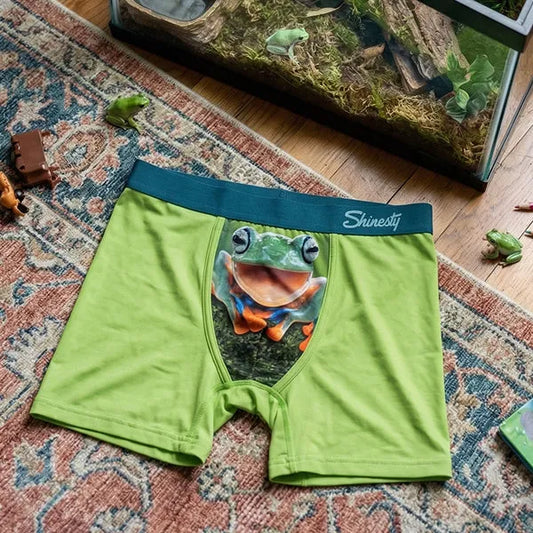 The Crazy For Crickets | Frog Youth Boxer Briefs
