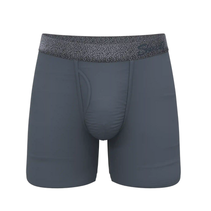 The Graphite | Tonal Grey Ball Hammock® Pouch Underwear With Fly