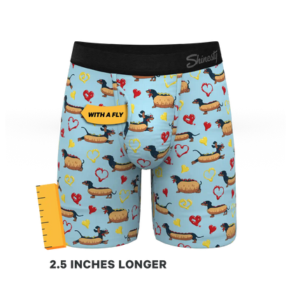 The Lovely Wiener | Wiener Dogs Ball Hammock® Boxer - Long Leg