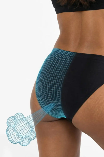 The Threat Level Midnight | Black Fart Proof Bikini Underwear