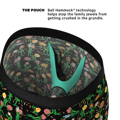 The Garden Of Breedin | Flower Print Ball Hammock® Boxer - Long Leg