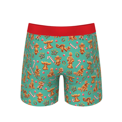 The Ginger Rail | Gingerbread Ball Hammock® Pouch Underwear With Fly