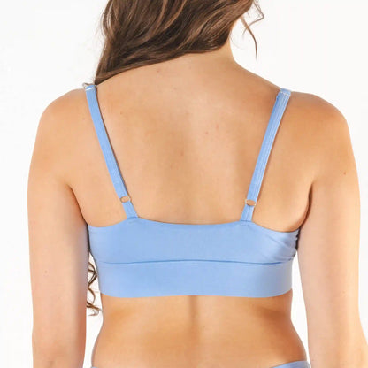 The Clear Skies | Sky Blue Boob Hammock™ Scoop Bralette