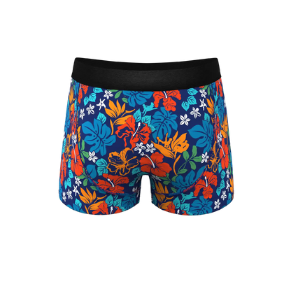The Get Lei'd | Naughty Tropical Ball Hammock® Pouch Trunks Underwear