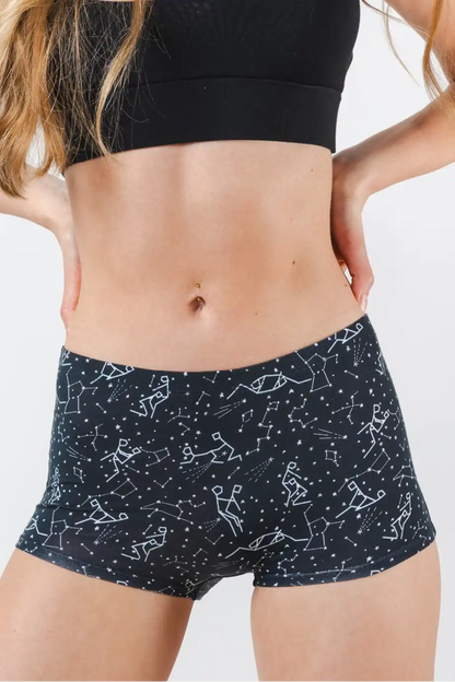 The Big Bang | Glow In The Dark Constellation Modal Boyshort Underwear