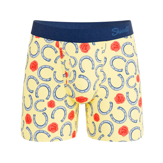 The Derby Delight | Horseshoe Ball Hammock® Pouch Underwear With Fly