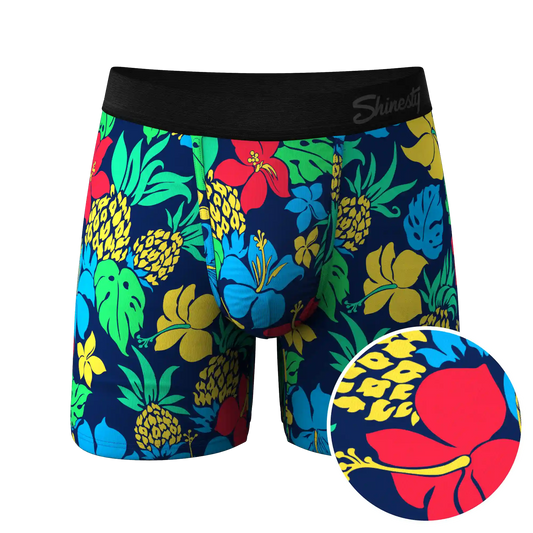 The Big Kahunas | Hawaiian Print Ball Hammock® Pouch Underwear