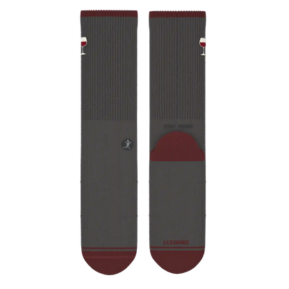 The Vino | Wine Heel Hammock™ Crew Socks