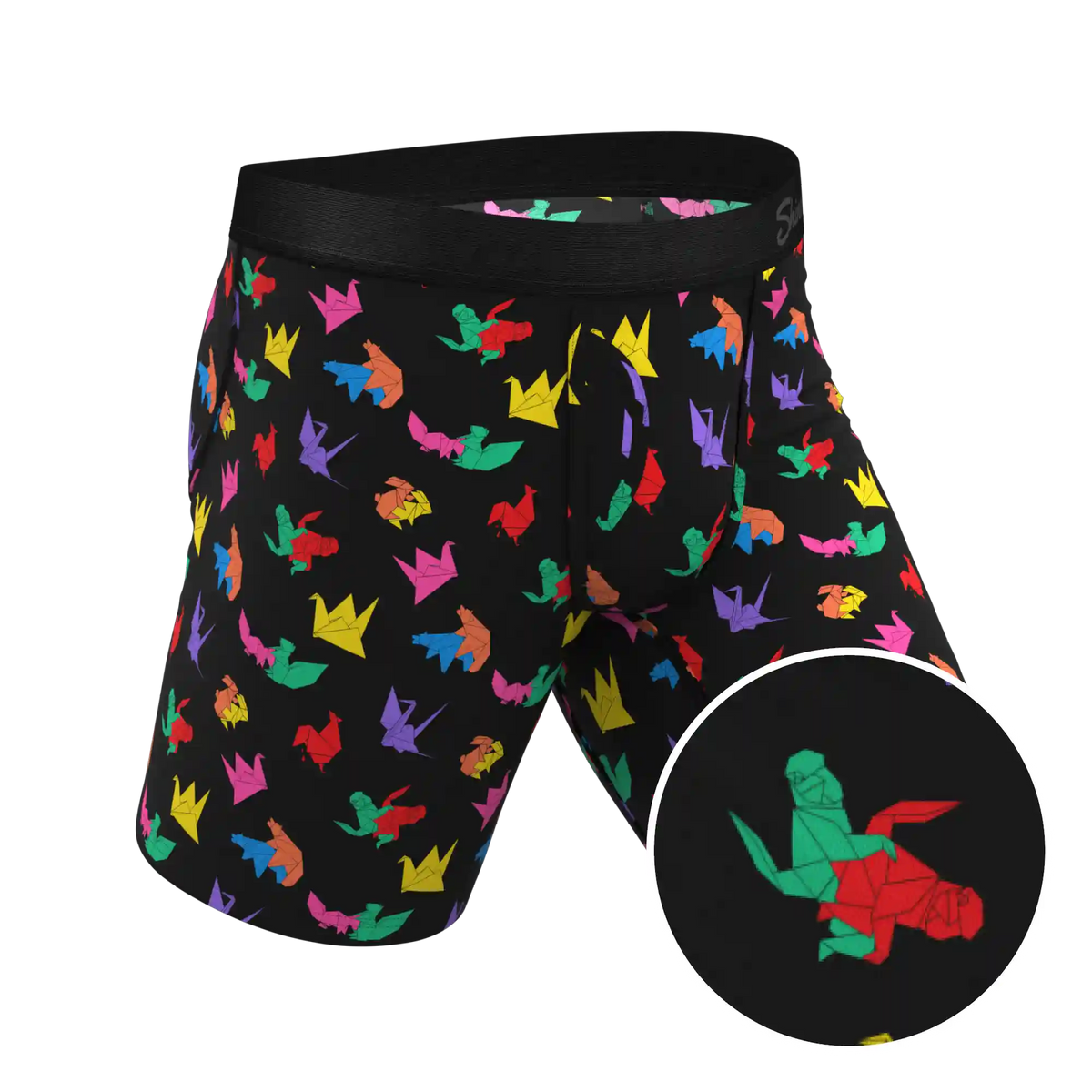 The Fold Fashioned | Origami Ball Hammock® Boxer - Long Leg