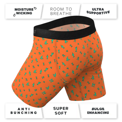 The Hokey Pokey | Cactus Ball Hammock® Boxer - Long Leg
