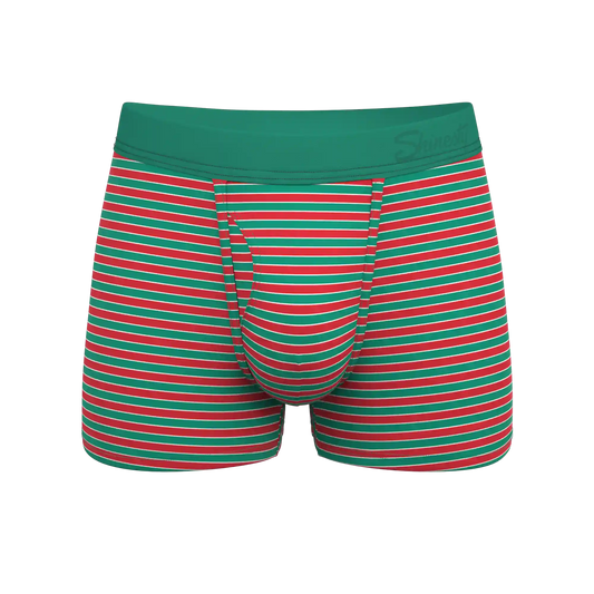 The Stripe Club | Christmas Striped Ball Hammock® Pouch Trunks Underwear