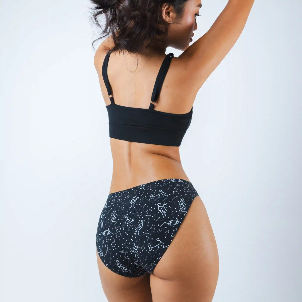 The Big Bang | Glow In The Dark Constellation Modal Bikini Underwear