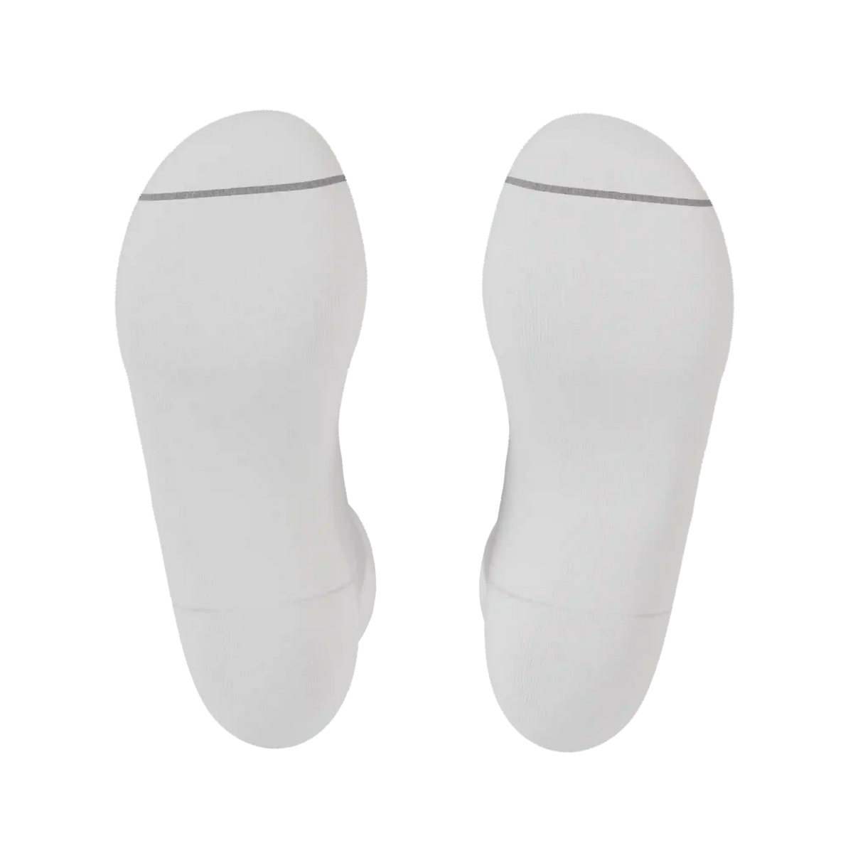 The Blizzard | Plain White Heel Hammock™ Quarter Crew Socks