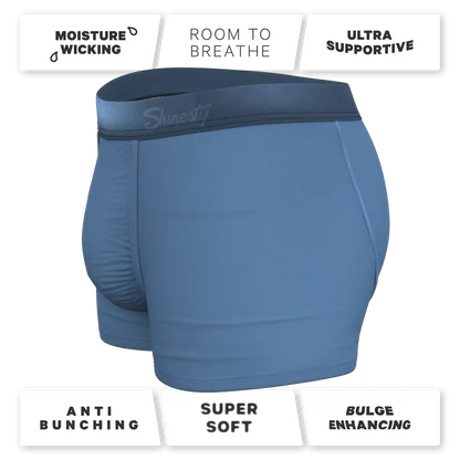 The Cool Cobalt | Slate Blue Ball Hammock® Pouch Trunks Underwear