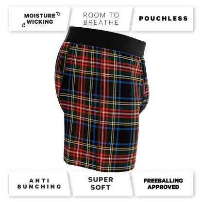 The Cappuccino | Holiday Tartan Plaid Boxers