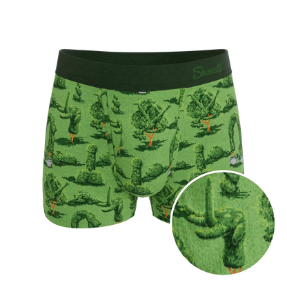 The Full Bush Bush Club | Naughty Landscaping Ball Hammock® Pouch Trunks Underwear