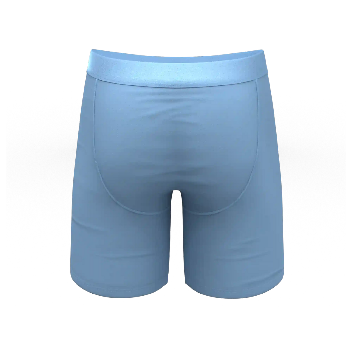 The Clear Skies | Light Blue Tonal Ball Hammock® Boxer - Long Leg