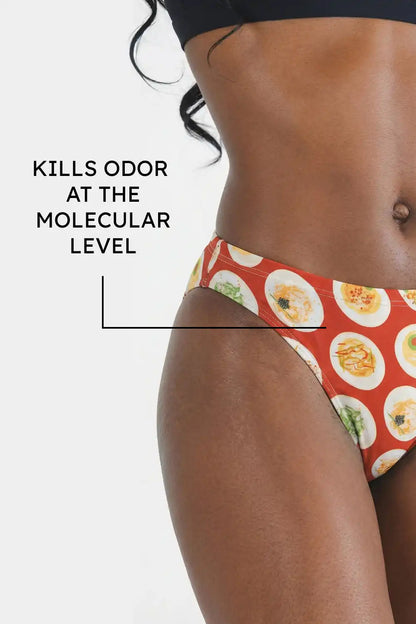 The Eggstasy | Deviled Egg Fart Proof Bikini Underwear