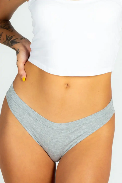 The Intramural Champ | Heather Grey Modal Bikini Underwear