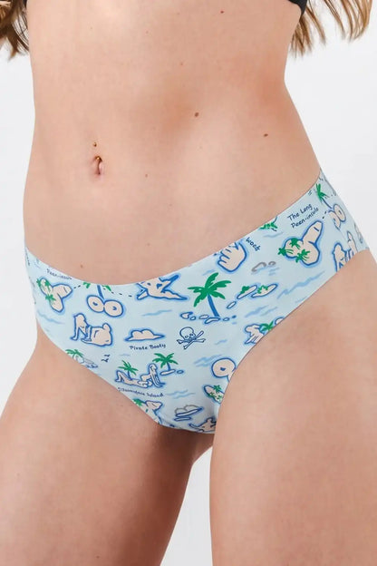 The Pirate's Booty | Naughty Map Seamless Thong