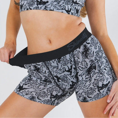 The Racy & Lacy | Provocative Lace Print Women’s Boxers