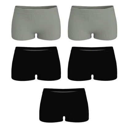 The Evergreen | Boyshort Underwear 5 Pack