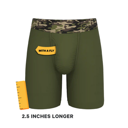 The Reinforcement | Tonal Camo Ball Hammock® Boxer - Long Leg