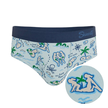 The Pirate's Booty | Naughty Map Ball Hammock® Pouch Underwear Briefs