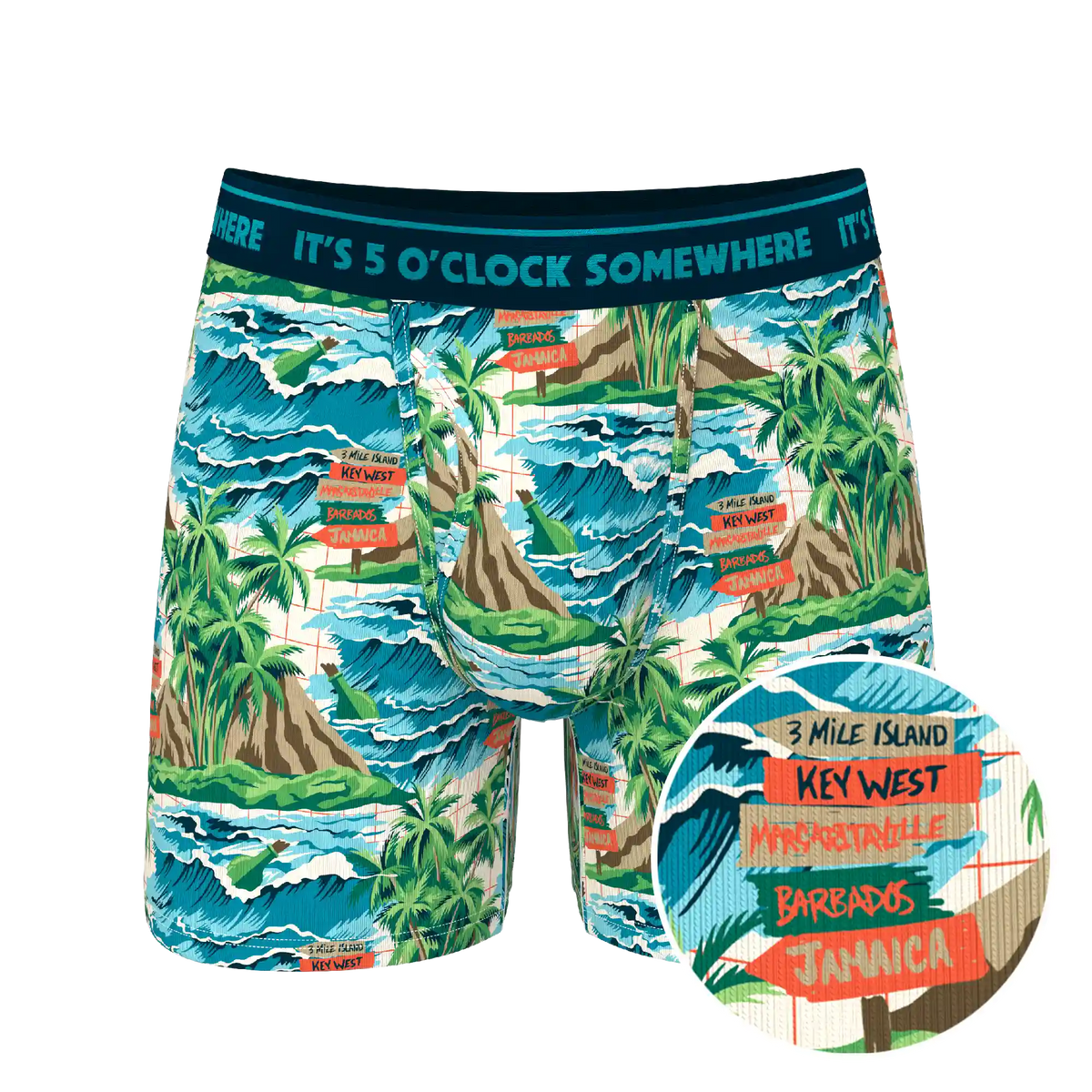 The Changes In Latitudes | Shinesty x Margaritaville® Ball Hammock® Pouch Underwear With Fly
