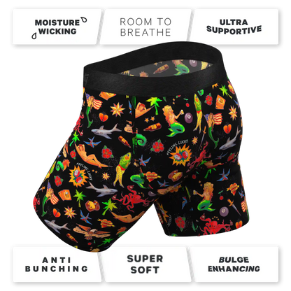 The Tight Ship | Sailor Tattoos Ball Hammock® Boxer - Long Leg