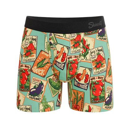 The Need For Seed | Seed Packet Ball Hammock® Pouch Underwear With Fly