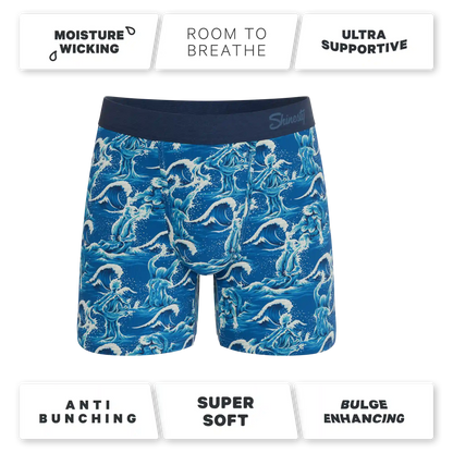 The Slippery When Wet | Naughty Wave Ball Hammock® Pouch Underwear