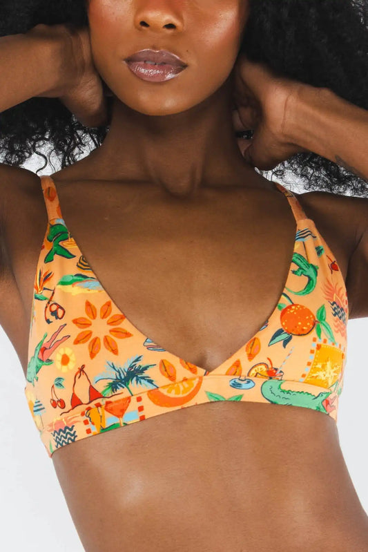 The Sunshine State | Creamsicle Summer Boob Hammock™ Triangle Bralette
