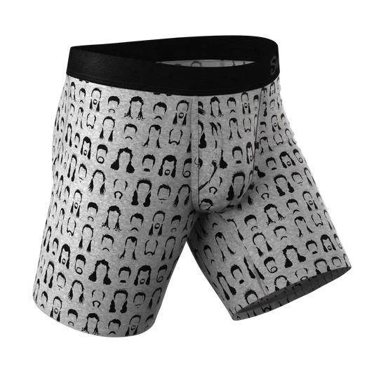 The Hair Down There | Mullet Ball Hammock® Boxer - Long Leg
