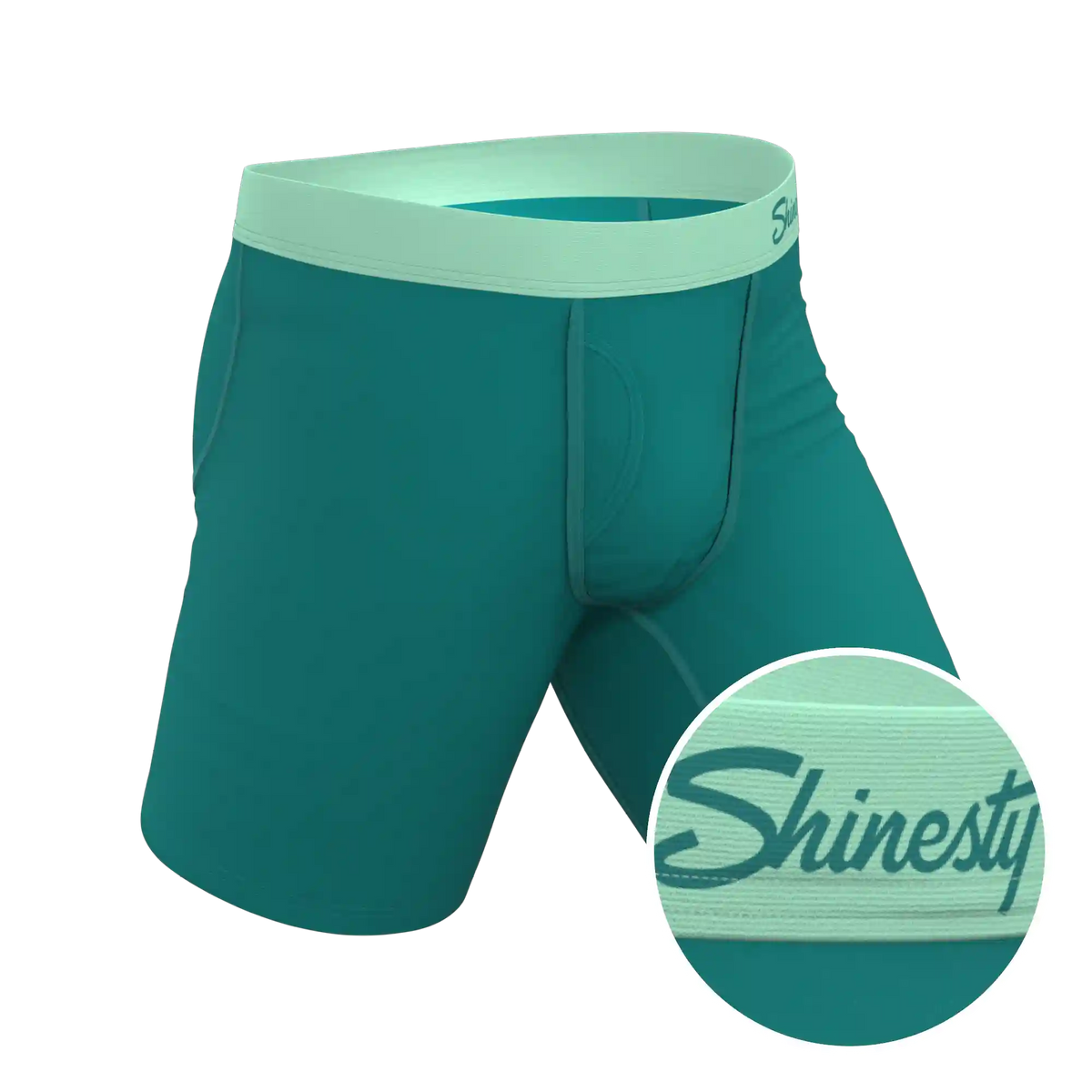 The Maldives | Teal Ball Hammock® Boxer - Long Leg