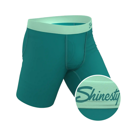 The Maldives | Teal Ball Hammock® Boxer - Long Leg