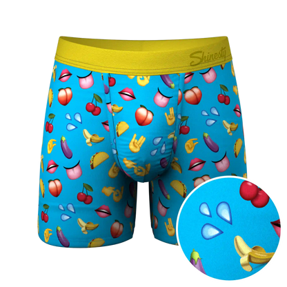 The Innuendo | Emoji Ball Hammock® Pouch Underwear