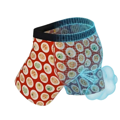 The Eggstasy | Deviled Egg Fart Proof Ball Hammock® Pouch Underwear