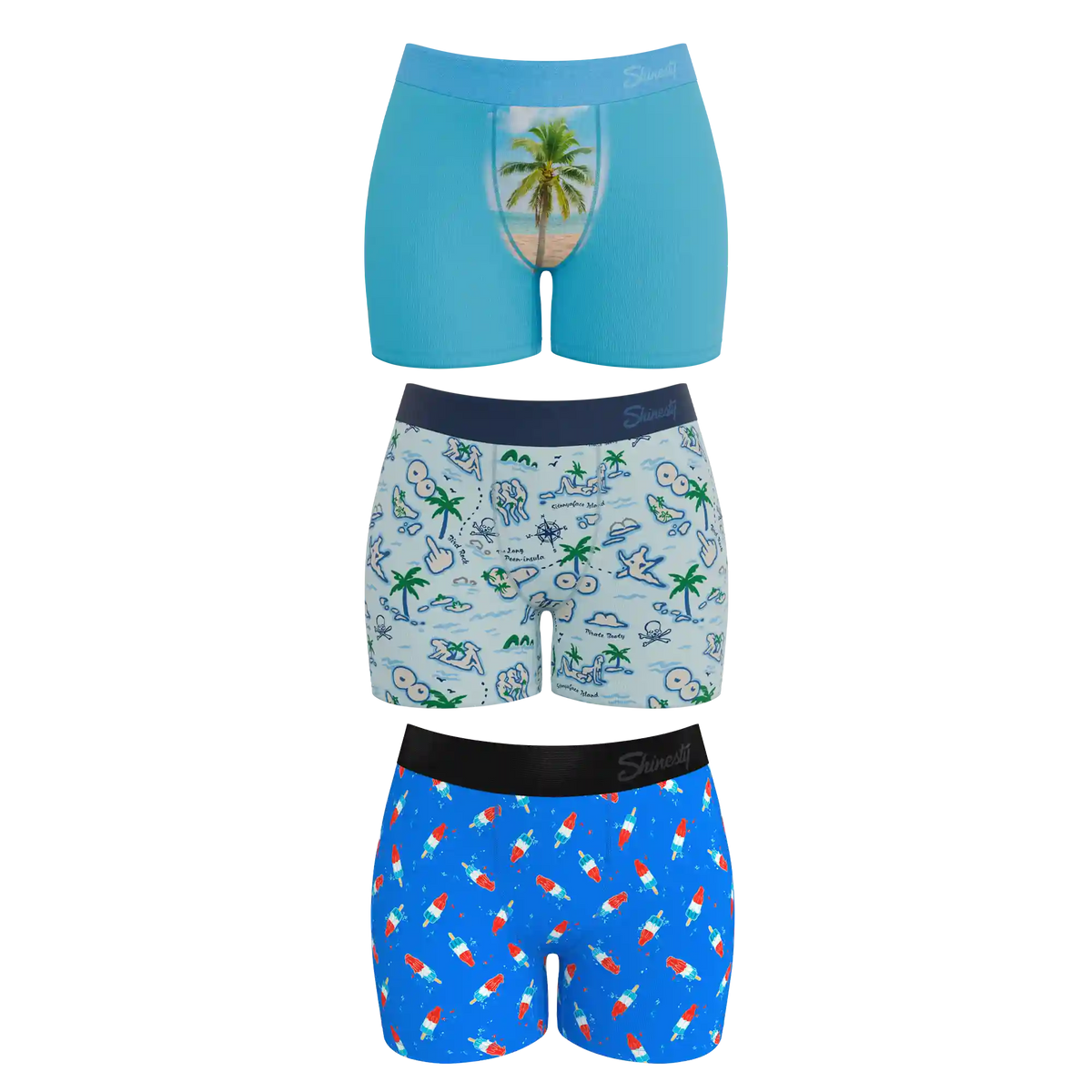 The Women Summer Essentials | Women’s Boxers 3 Pack