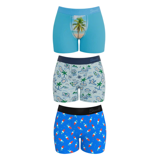 The Women Summer Essentials | Women’s Boxers 3 Pack
