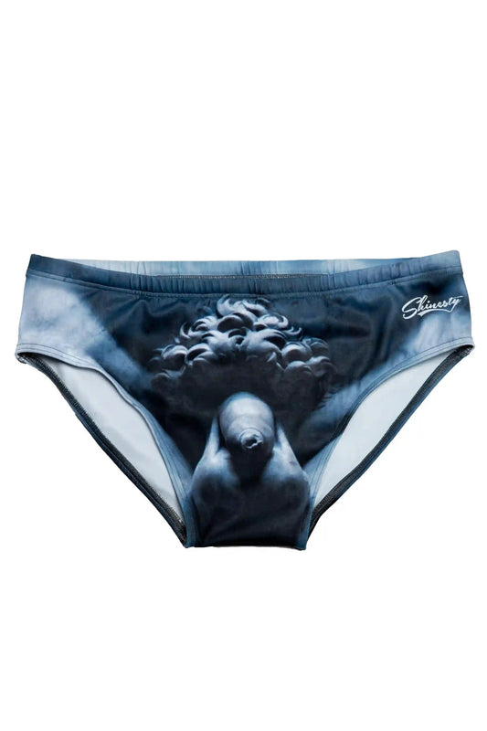 The David's Goliath | Marble Statue Swim Brief
